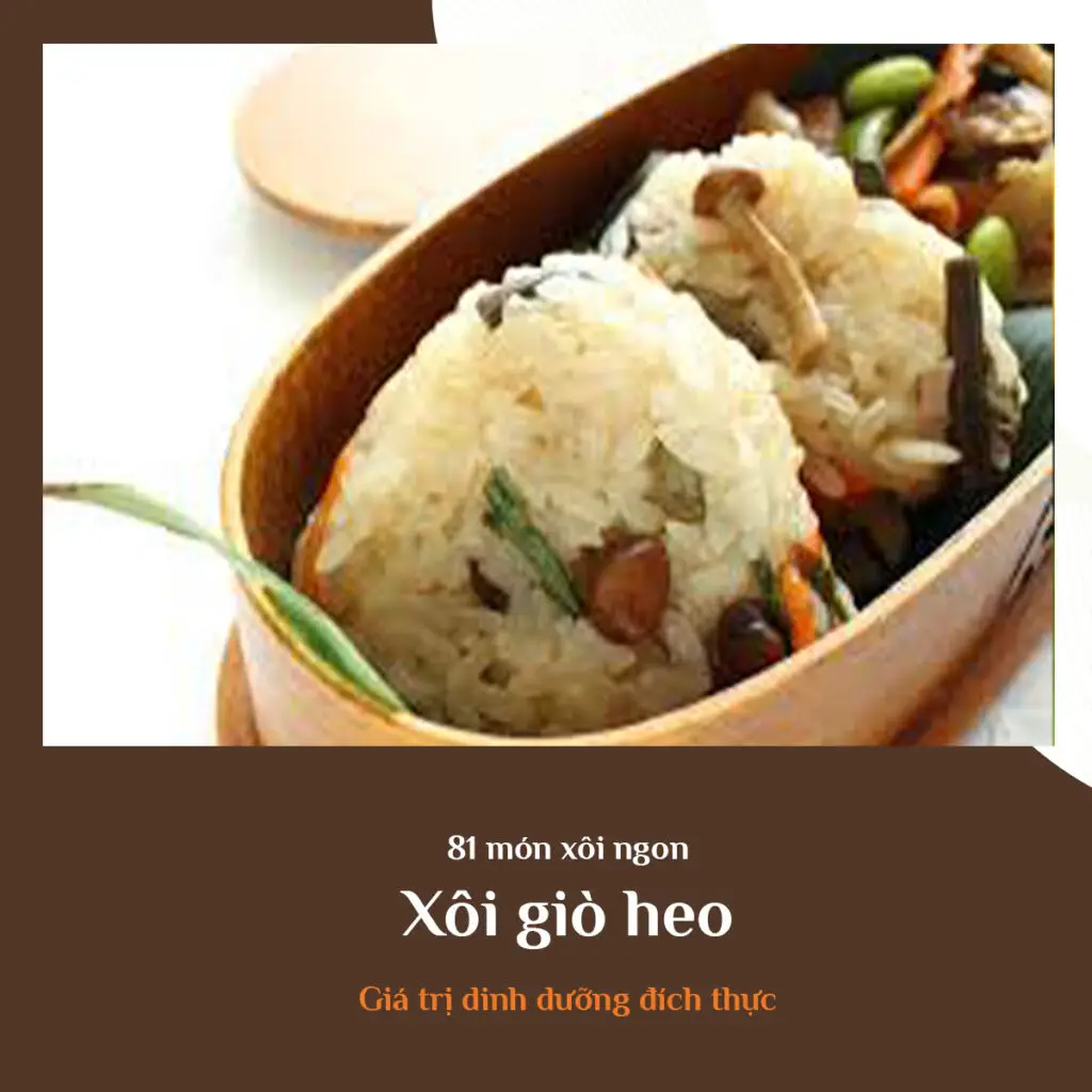 Xôi giò heo