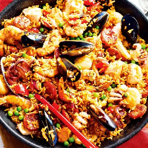 Cơm hải sản, Tây Ban Nha