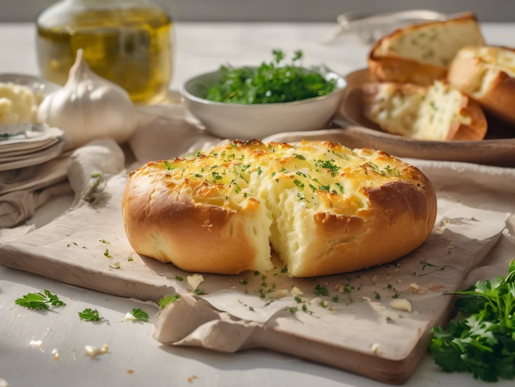 Bánh mì bơ tỏi phô mai cực dễ chỉ 3 từ nguyên liệu 6d331c83 21d6 44c9 9cf9 e488160bd197