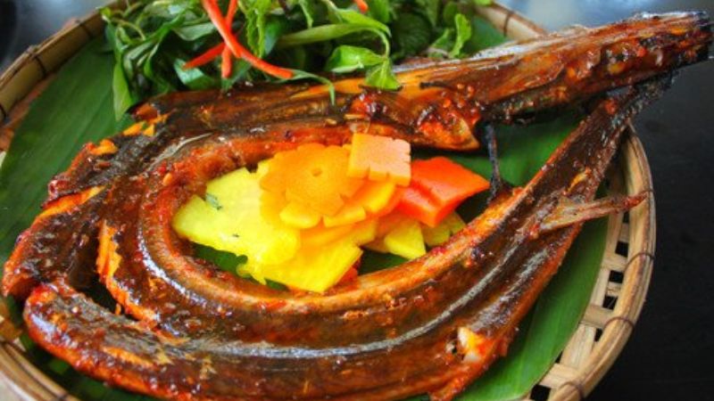 Cá dưa xám nướng