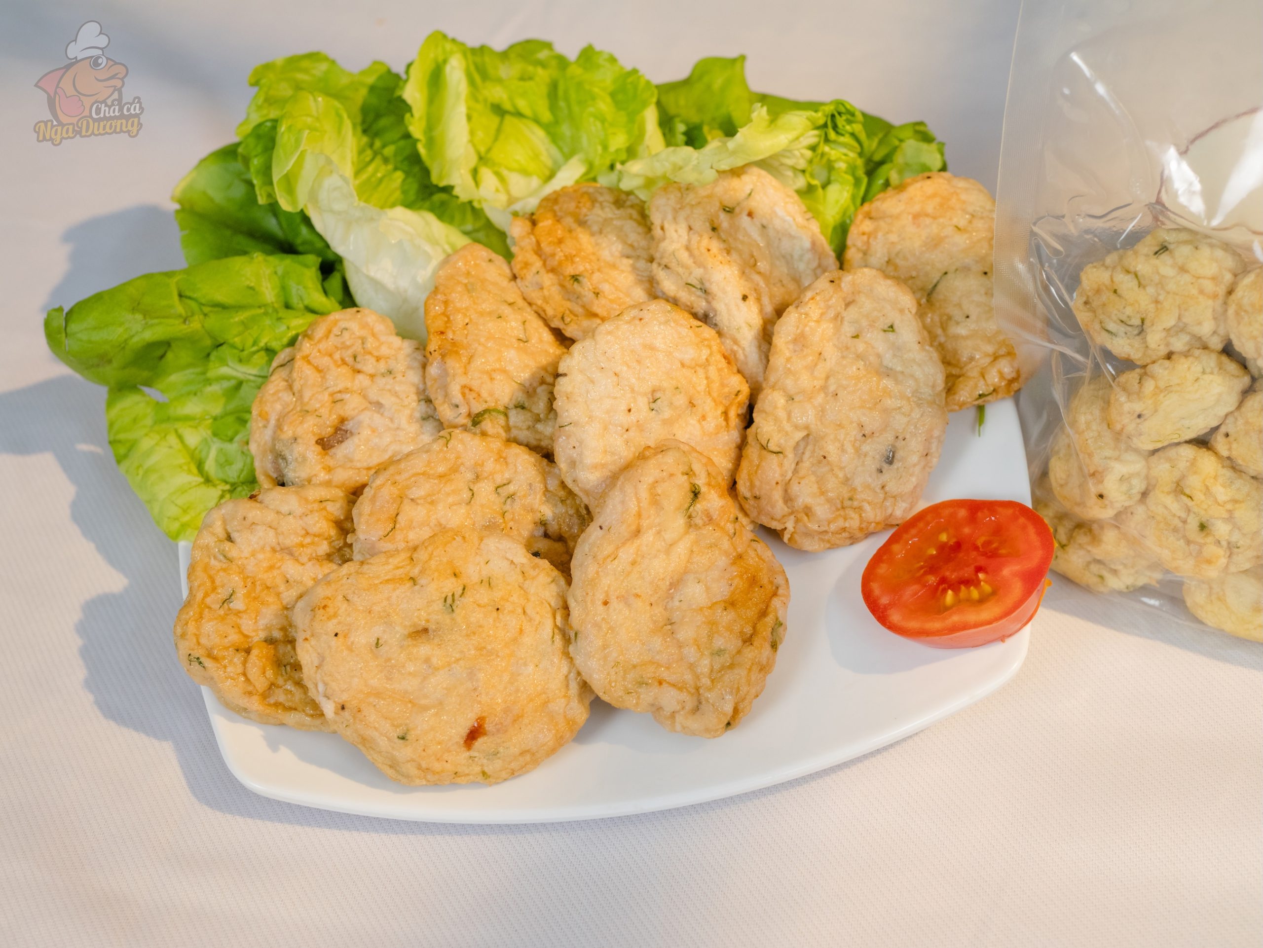 Chả cá Nhạc đã rán sở - Dạng miếng