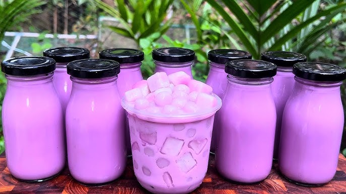 Cách nấu trà sữa khoai môn thơm béo chuẩn vị tại nhà