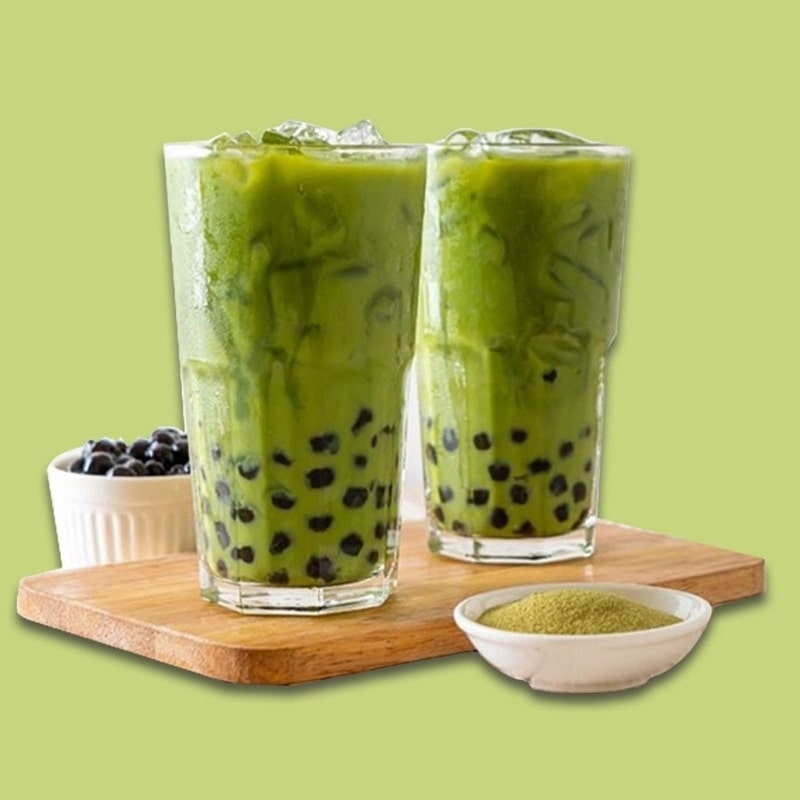 cach lam tra sua thai xanh 1