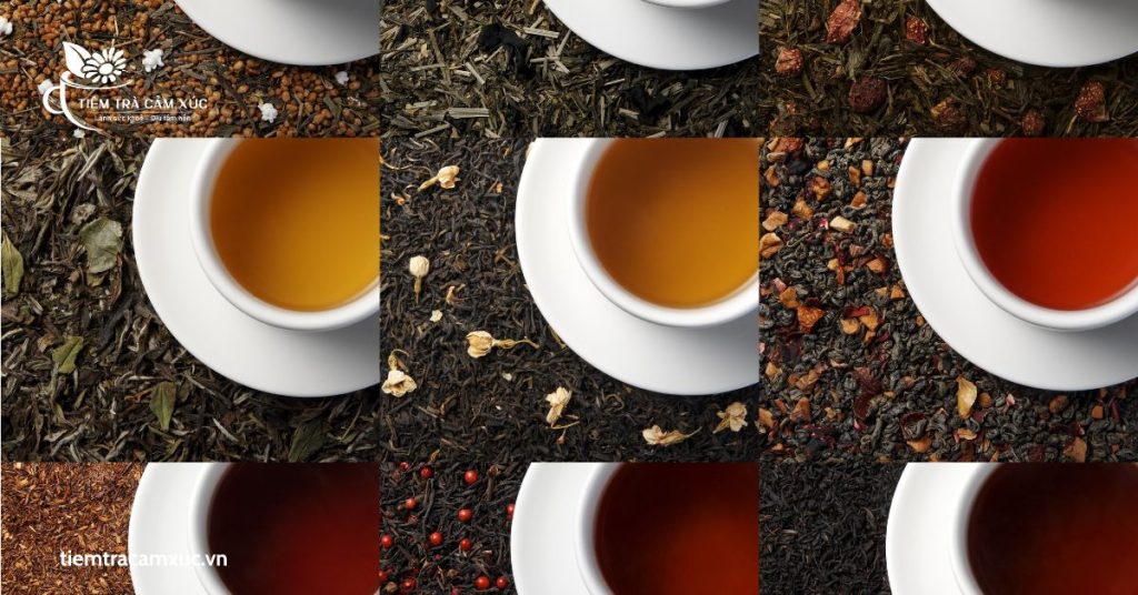 cach mix cac loai tra hoa