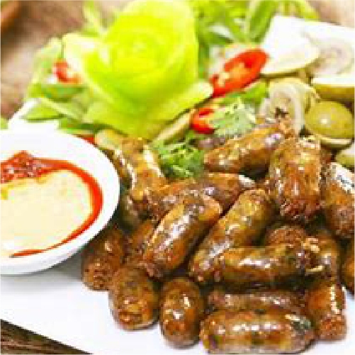 Dồi dê là một món ăn làm từ dê tốt cho sức khoẻ