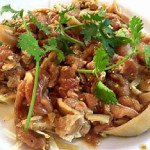 Thịt dê xào lăn