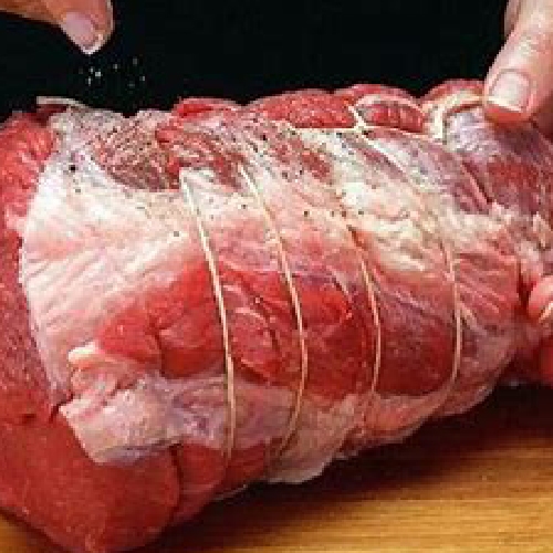 Thịt dê bó cuộn