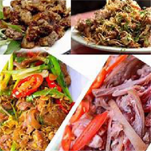 04 món thịt dê xào rau củ hấp dẫn