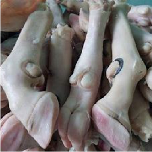 Chân dê đã sơ chế